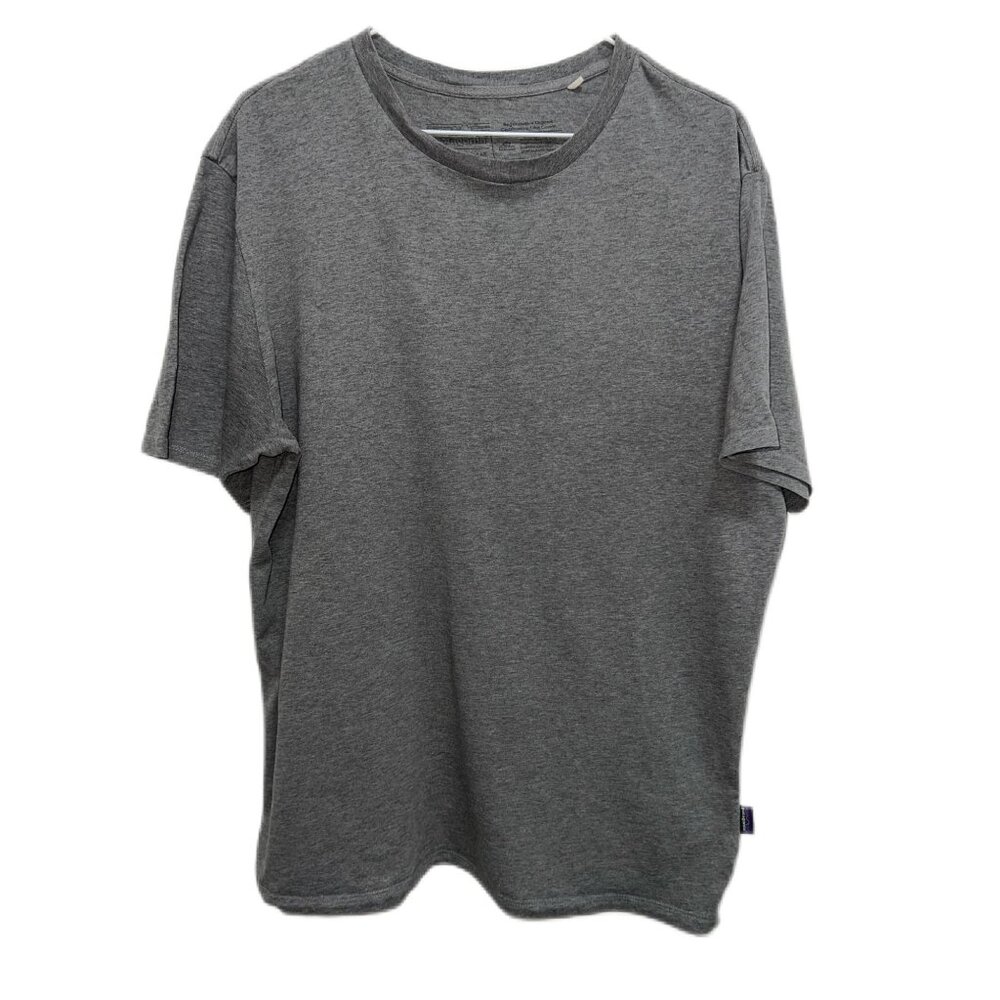 0778 Patagonia Organic Cotton Short Sleeve Tee Gray